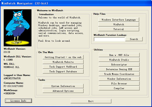 Windows桌面自動化設(shè)置工具(WinBatch 2013) v2014a 特別版圖1