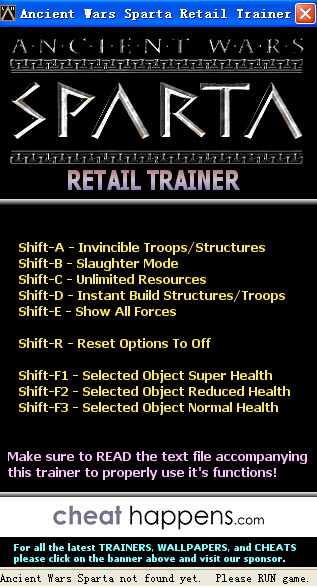 古代戰(zhàn)爭斯巴達(dá)修改器+8 免費版圖1