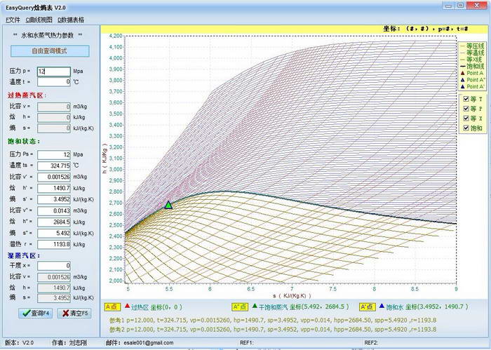 EasyQuery焓熵表查詢工具 2.8 官方最新版圖1