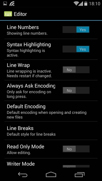 手機源代碼編輯器(DroidEdit Pro) v1.21.4 安卓版圖3