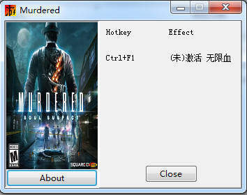 謀殺靈魂疑犯修改器下載 v1.0 綠色版圖2