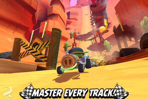 怒鳥向前沖(Angry Birds Go) v1.4.1 iphone破解版圖1