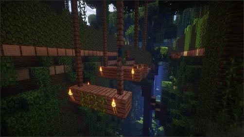 我的世界叢林跑酷存檔