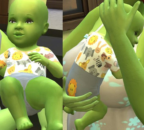 模擬人生4多款嬰兒套裝mod 免費(fèi)版圖1