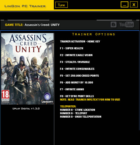 刺客信條大革命修改器