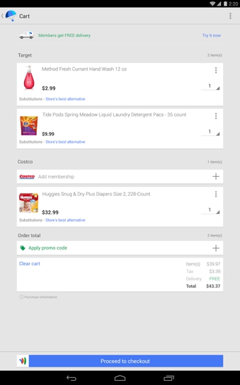 Google Shopping Express