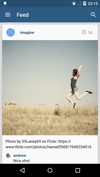 Imagine for Instagram