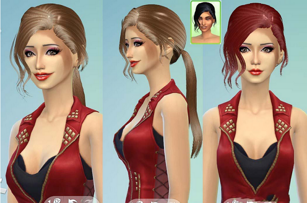 模擬人生4辮子mod