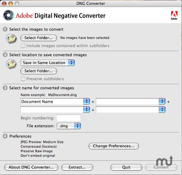 adobe dng converter 中文版