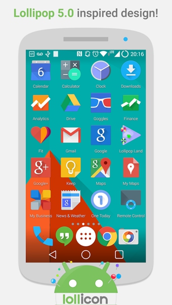 Lollicon手機主題