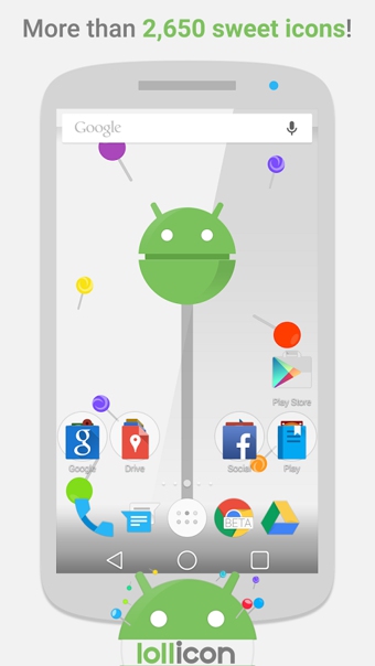 Lollicon Launcher Theme v2.7 安卓版圖1