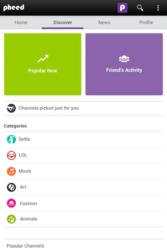 Pheed v2.0.1 安卓版圖1
