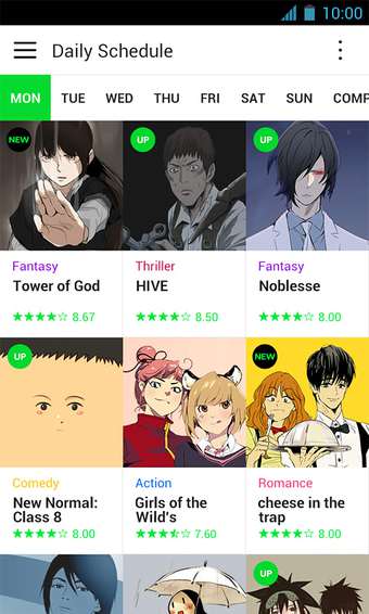 line webtoon app