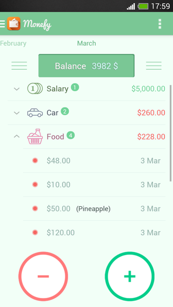 Monefy記賬安卓版