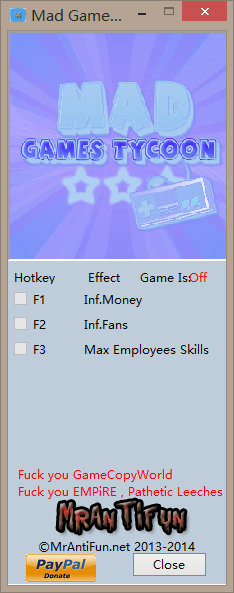 游戲大亨修改器