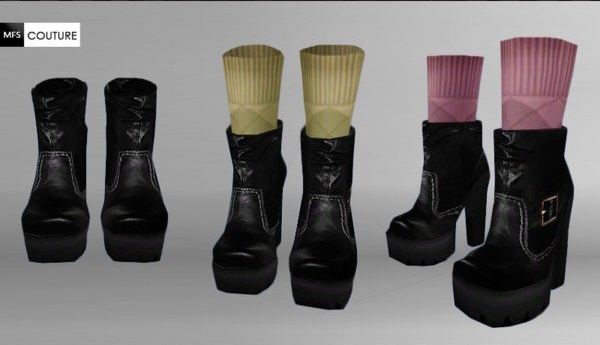 模擬人生4裸靴mod