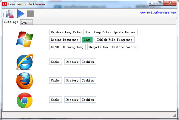 Free Temp File Cleaner