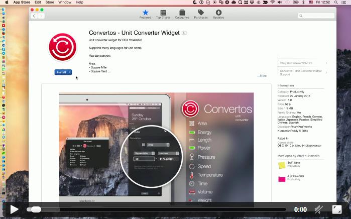 單位換算器Convertos Mac版 1.0 官方版圖1