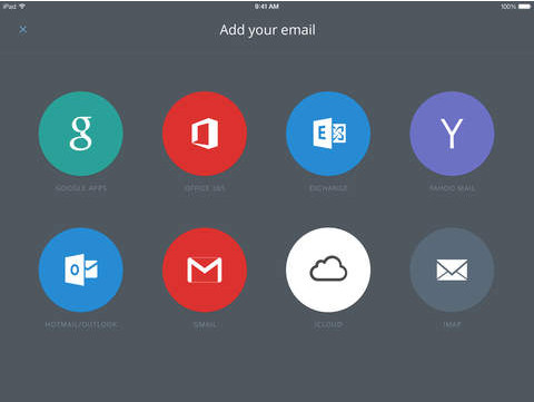CloudMagic Email ipad