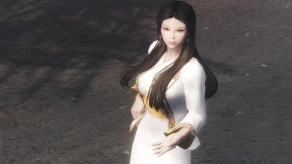 上古卷軸5中國風(fēng)美女魔劍士隨從陸雪琪MOD 綠色版圖1