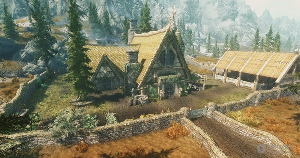 上古卷軸5極樂莊園mod