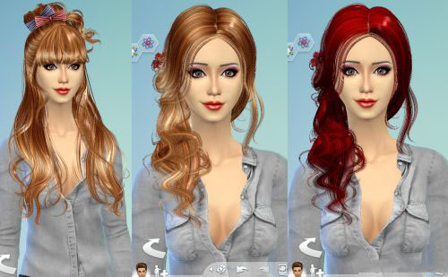 模擬人生4高貴長發(fā)mod