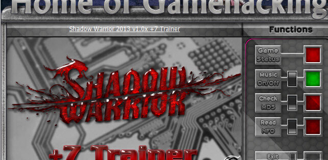 影子武士修改器