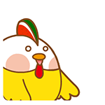 胖胖雞QQ表情包100P 綠色版 