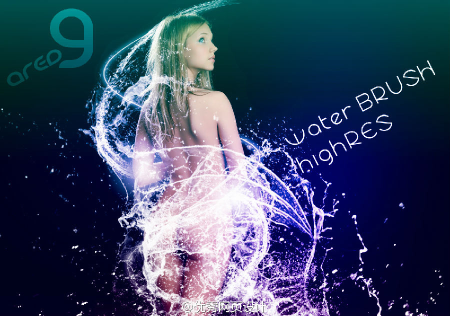 ps水紋筆刷下載