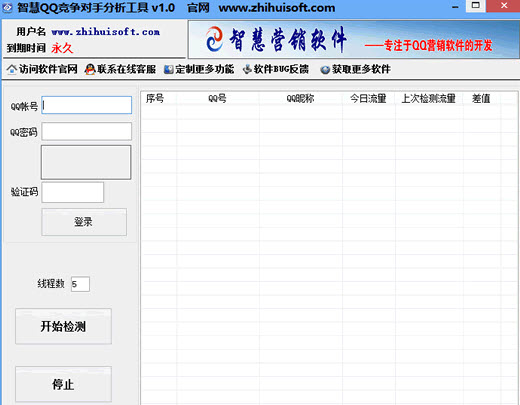 qq空間流量查詢工具