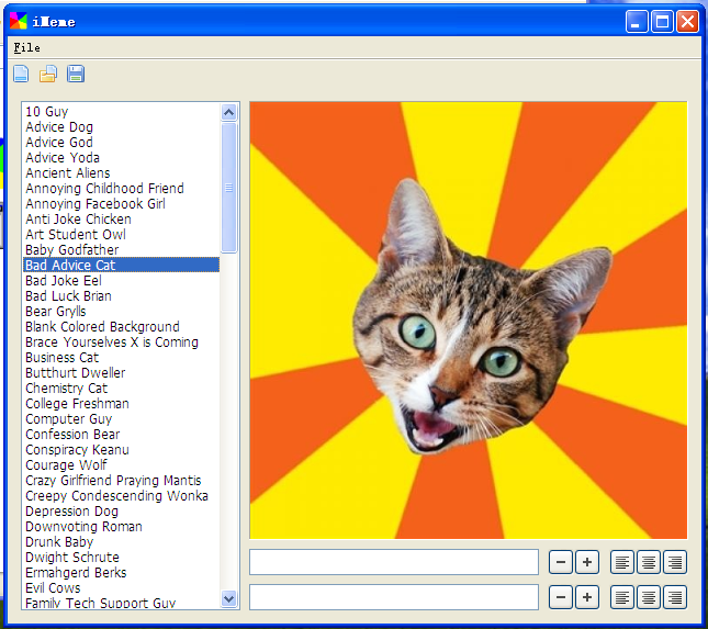 iMeme(圖文配字軟件) 1.0 綠色安裝版圖1
