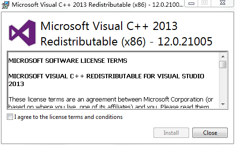 vcredist 2013 x86