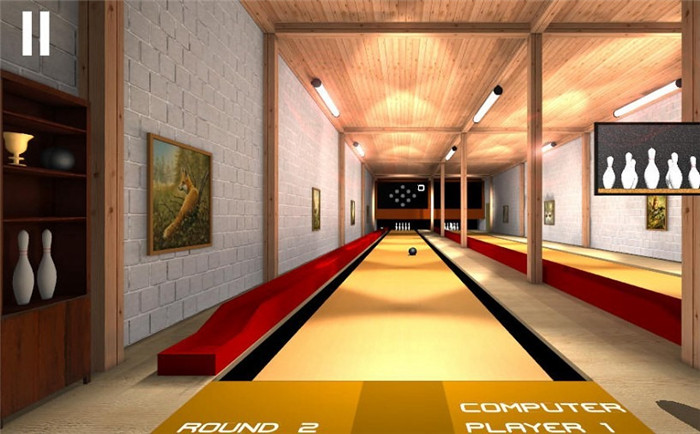 九柱保齡球模擬