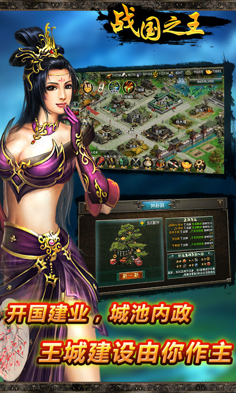戰(zhàn)國(guó)之王安卓手游下載 v1.8 最新版圖1