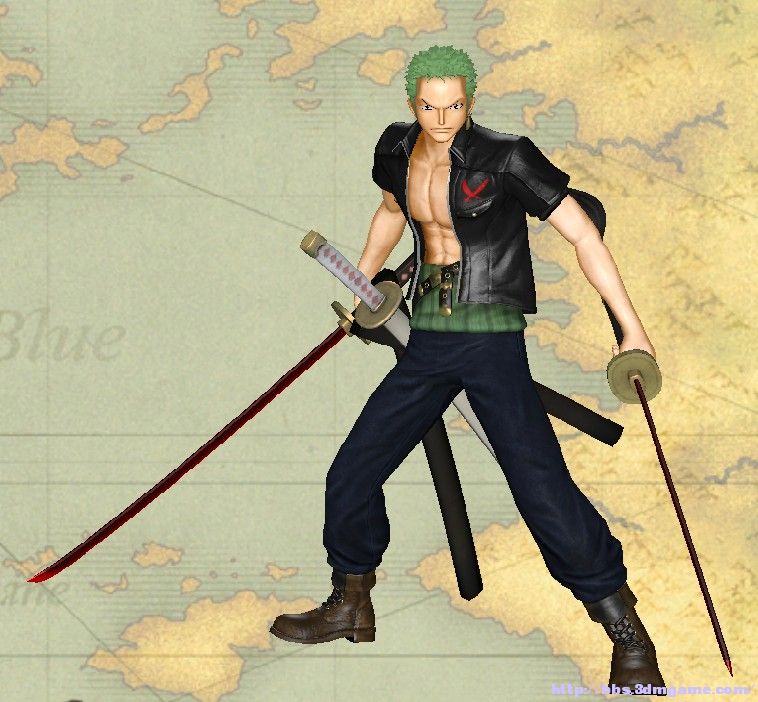 海賊無雙3索隆服裝mod