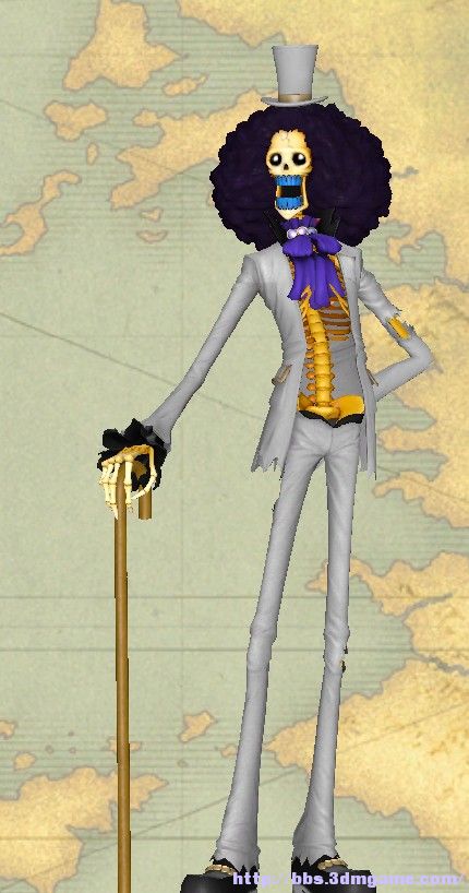 海賊無雙3布魯克金骷髏mod