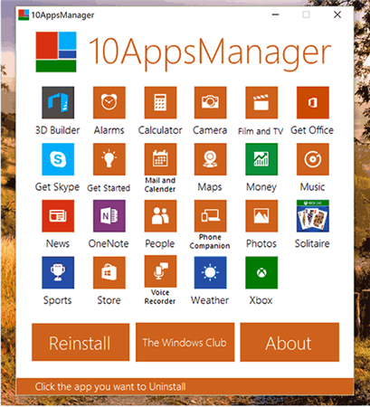 win10預(yù)裝應(yīng)用卸載工具