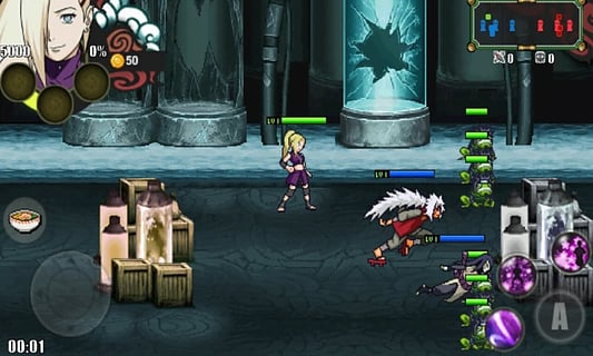 火影戰(zhàn)記人物全開破解 1.19 最新版圖1