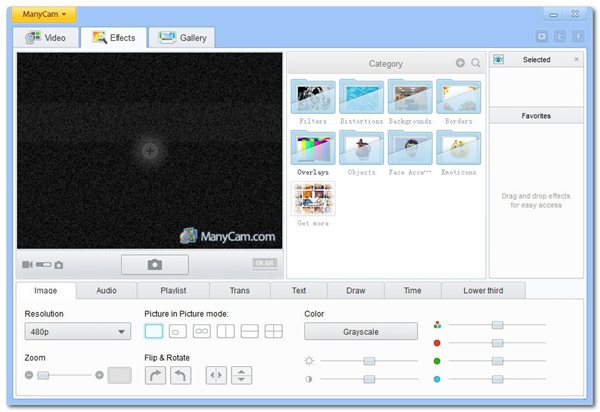 攝像頭特效軟件