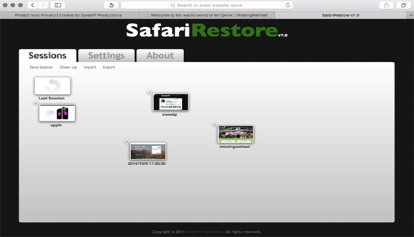 SafariRestore Mac版