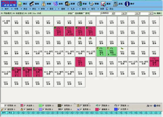 飛龍酒店客房管理軟件 
