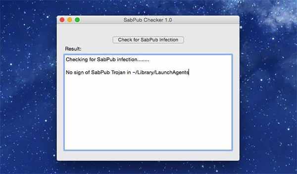SabPub Checker Mac版
