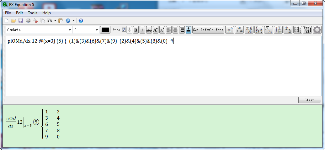 Efofex FX Equation 5.006.0 破解版圖1