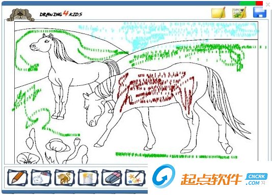 寶貝涂鴉 Drawing 4 Kids (幼兒繪畫啟蒙軟件)