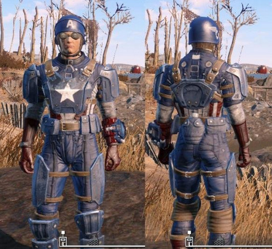 輻射4美國隊長mod下載
