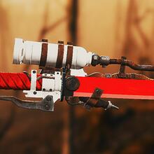 輻射4烤肉刀外觀mod下載 綠色版 