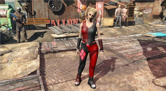 輻射4小丑女哈莉奎因MOD下載