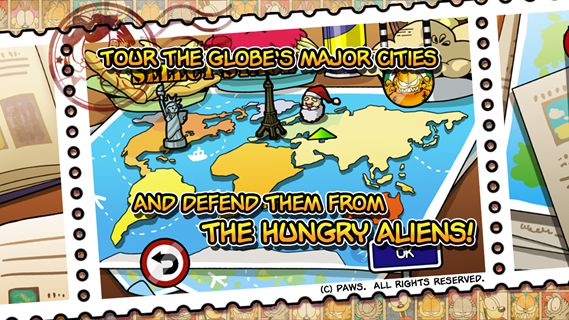 加菲貓總動員2食品侵略者之反擊 v1.0.9 中文版安卓版圖1