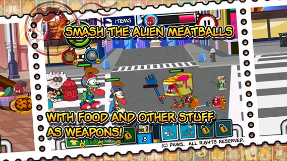 加菲貓總動員2食品侵略者之反擊 v1.0.9 中文版安卓版圖4