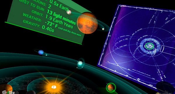 模擬太陽系下載 綠色版圖2